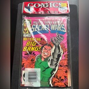 1984 Marvel Secret Wars 3-pack issues #10-12 sealed in original poly bag